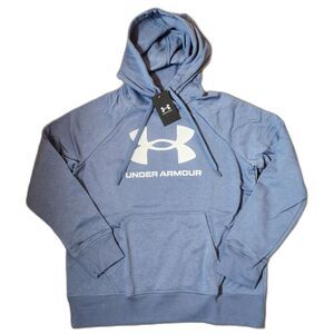 Under Armour Hoodie – Women’s Medium Blue Pullover Sweatshirt | NWT